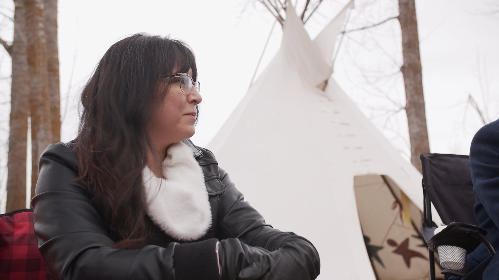 WJS staff member speaking at Truth and Reconciliation Committee Working Group gathering